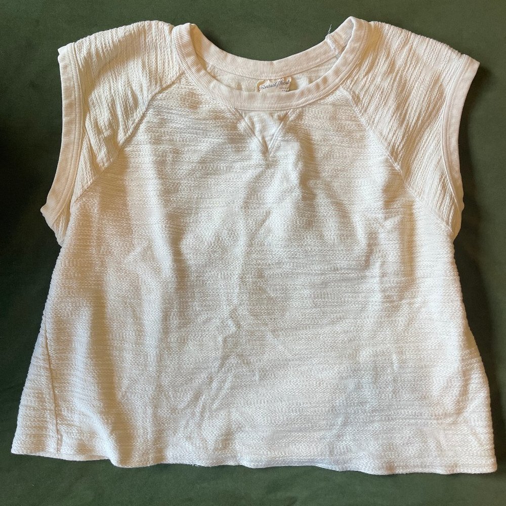 100% Cotton Textured Knit Muscle Tank Top | Universal Thread | XL